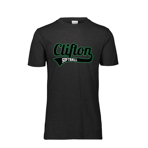 [FTSCUBBK-AS-LOGO2] Decker Men's Tri-Blend T-Shirt - Short Sleeve (Adult S, Black, Logo 2)