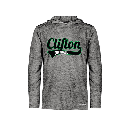 [FOLHCGBK-YS-LOGO2] Decker Youth Charge Hoodie (Youth S, Black, Logo 2)